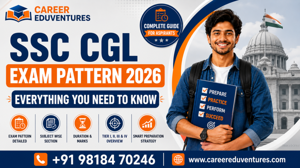 Career Eduventures - SSC CGL Exam Pattern 2026